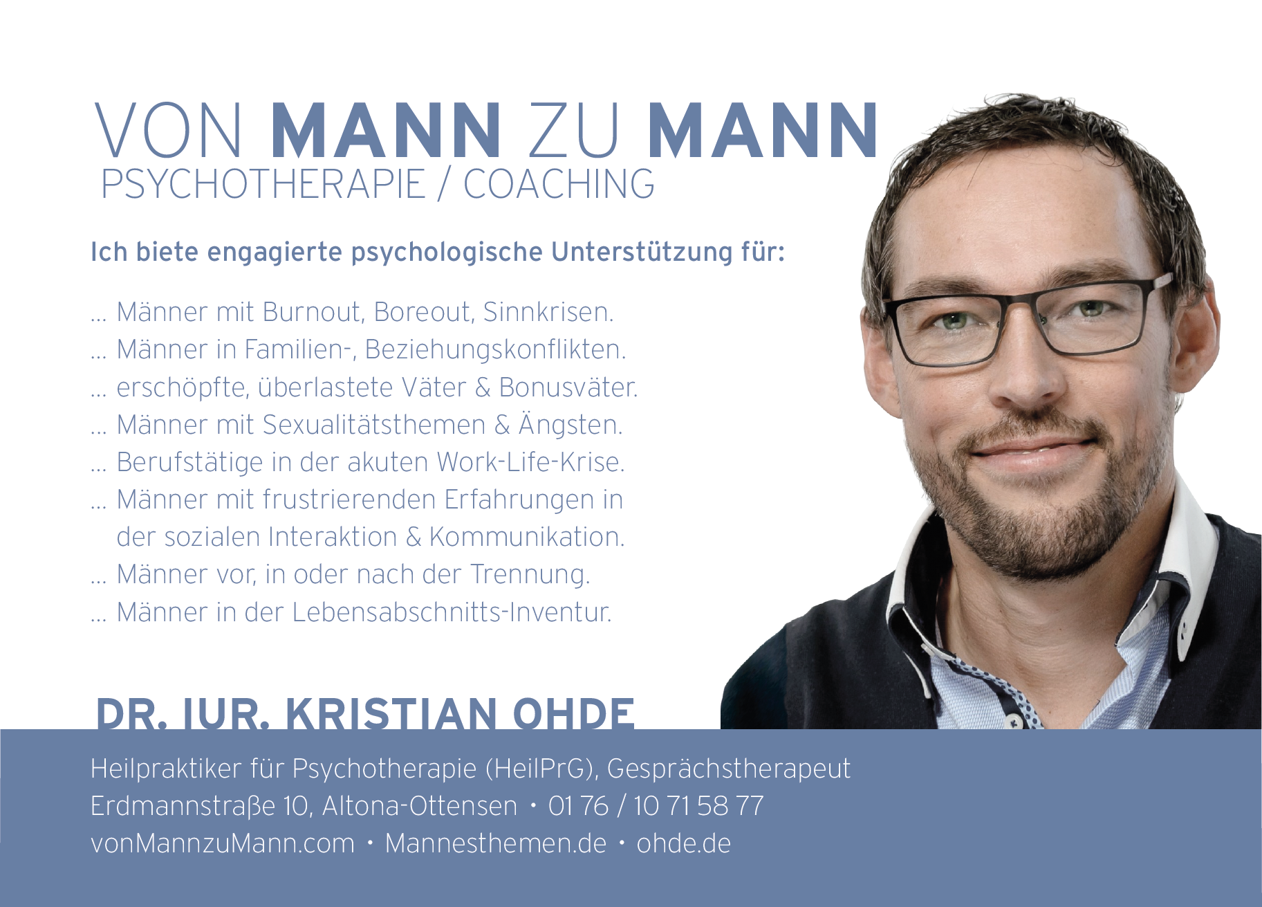 Angebot Gesprächstherapie Coaching Potsdam